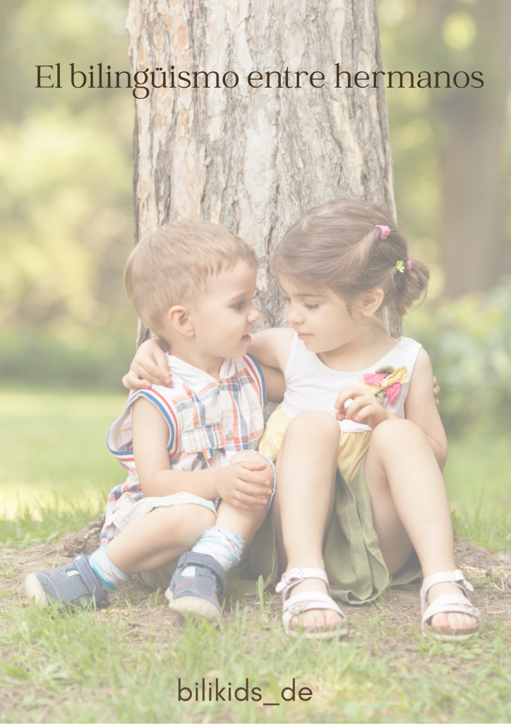 El bilingüismo entre hermanos